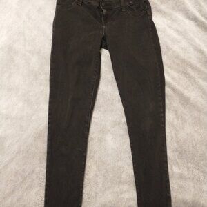 THE GAP BLACK MATERNITY JEANS, SLIM AND STRAIGHT CUT